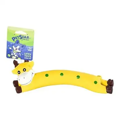 PetStar игрушка для собак КОРОВКА латекс