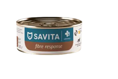 SAVITA vet Gastrointestinal Fibre Response консервы для взрослых кошек при запорах