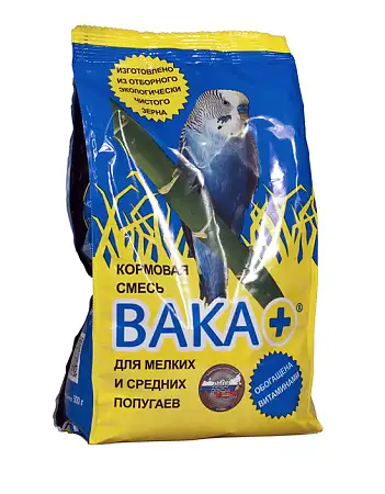 Купить Вака Плюс сухой корм для мелких и средних попугаев
